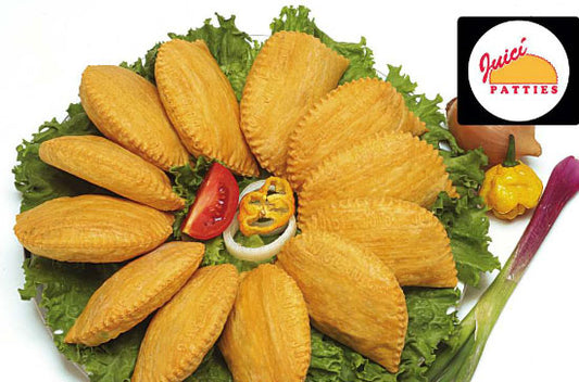 Juici Jamaican Patties (Box of 12) (Must Be Ship FedEx Overnight Only)